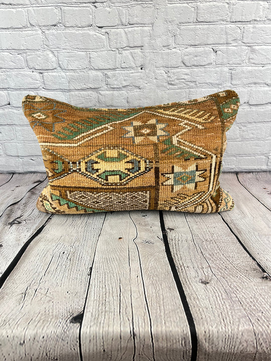 16 x 24 Rug Pillow Byzantine Beauty Turkish Pillow Cushion Cover #7695