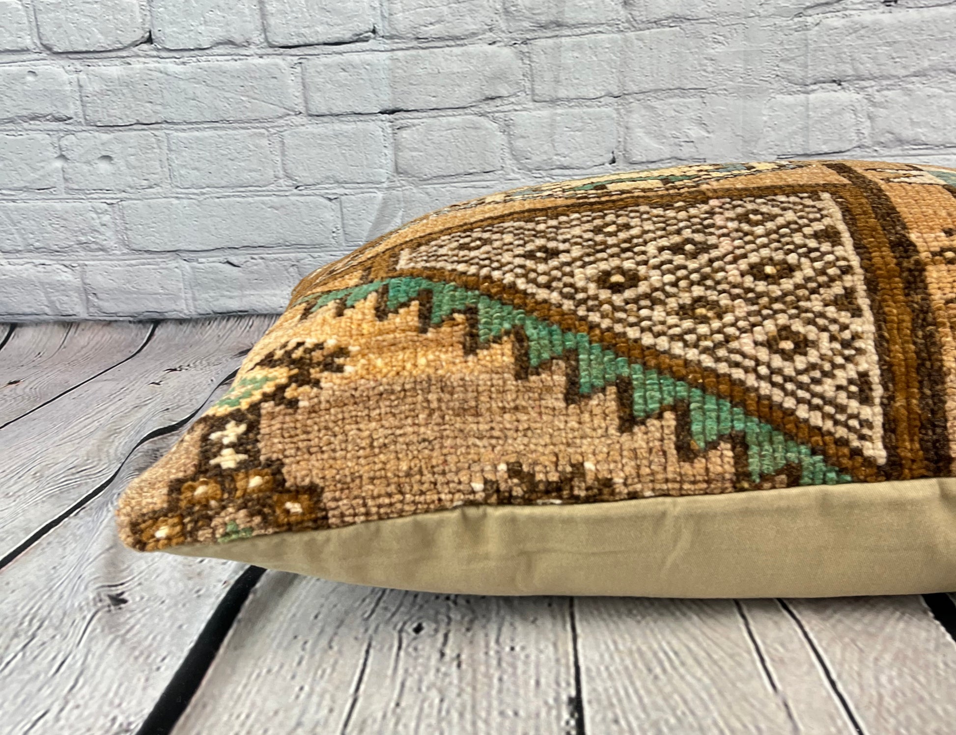 16 x 24 Rug Pillow Byzantine Beauty Turkish Pillow Cushion Cover #7695