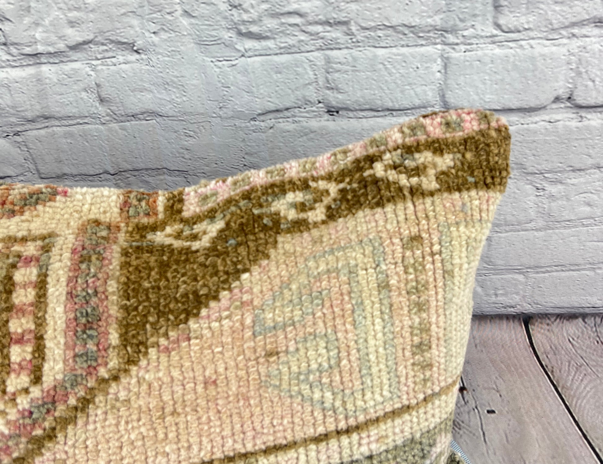 16 x 24 Rug Pillow Bosporus Bliss Turkish Pillow Cushion Cover #7473