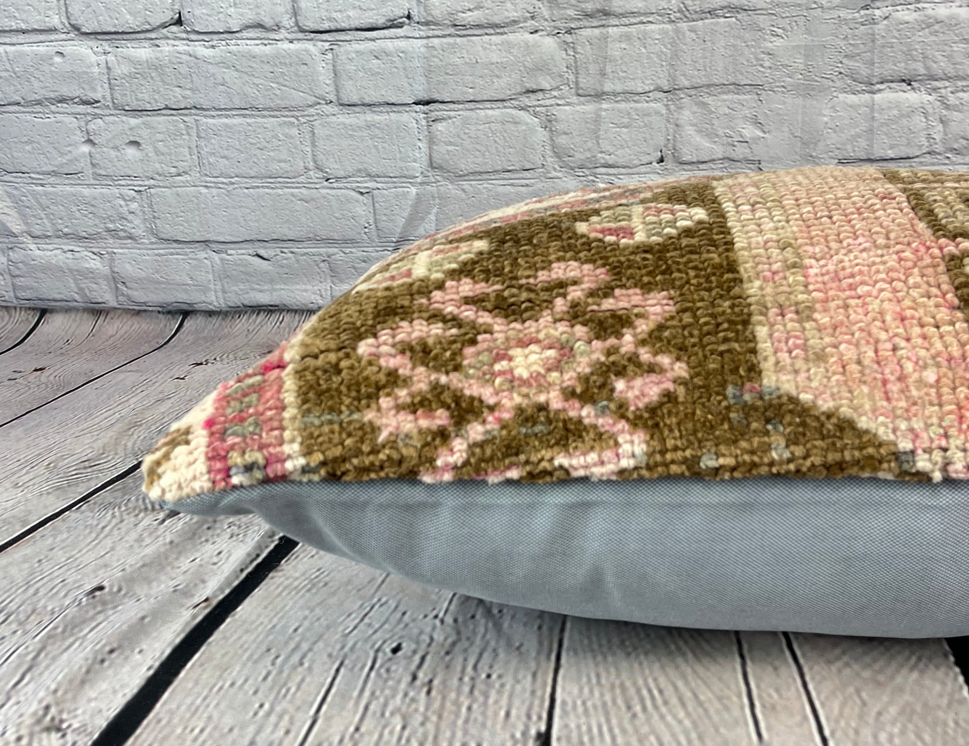 16 x 24 Rug Pillow Bosporus Bliss Turkish Pillow Cushion Cover #7473