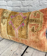 16 x 24 Rug Pillow Sapphire Serenity Turkish Pillow Cushion Cover #7463