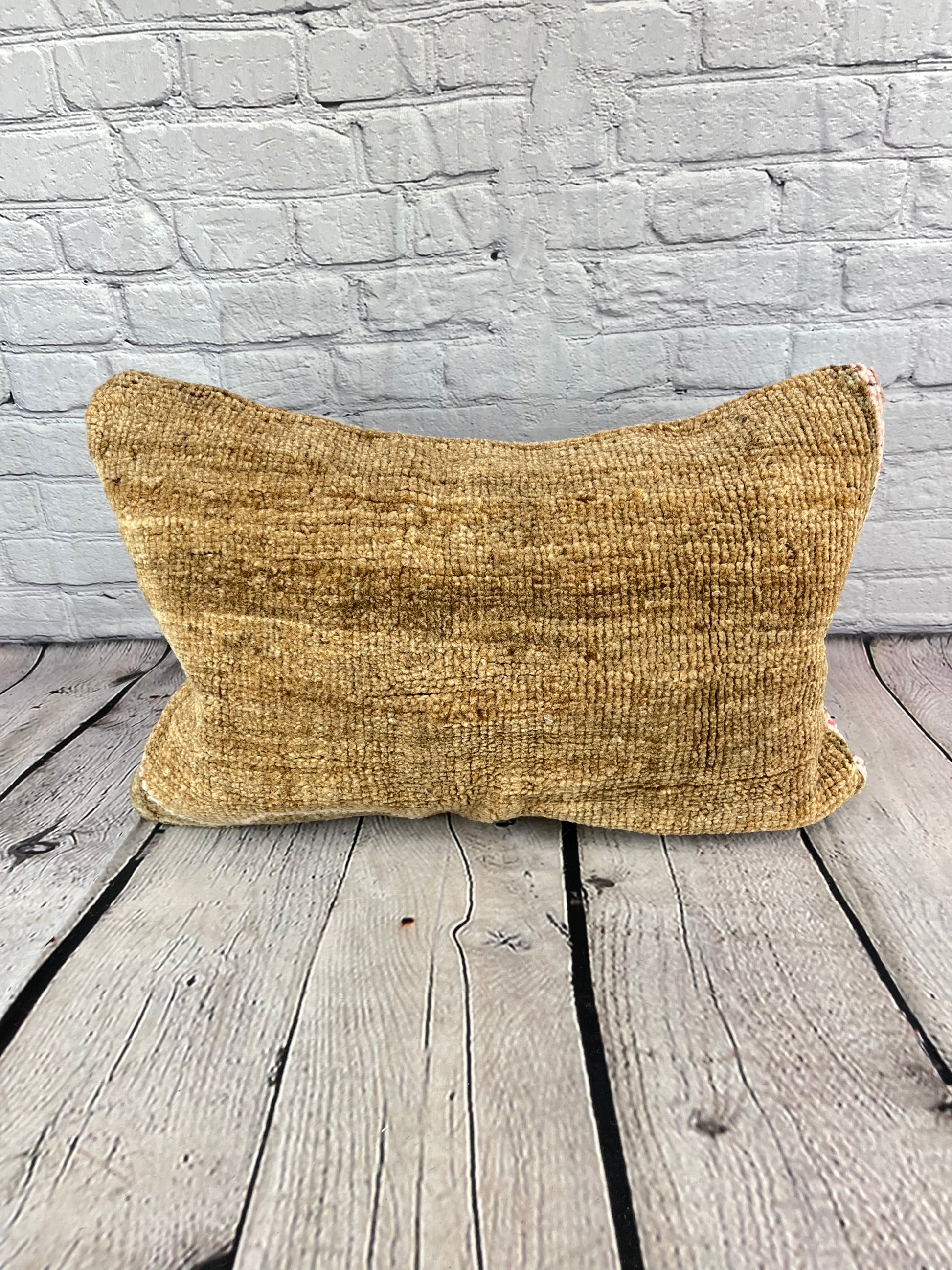 16 x 24 Rug Pillow Golden Haven Turkish Pillow Cushion Cover #7441