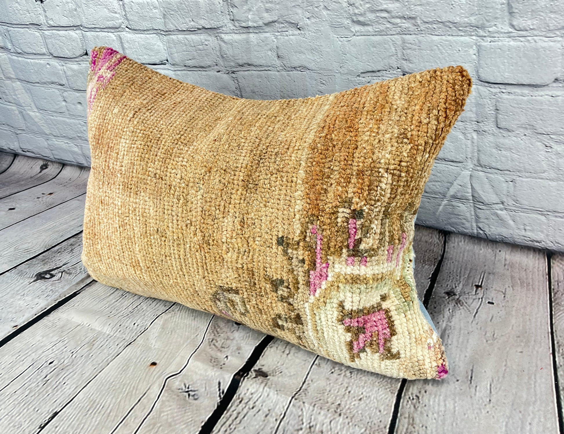 16 x 24 Rug Pillow Istanbul Nightscape Turkish Pillow Cushion Cover #7443
