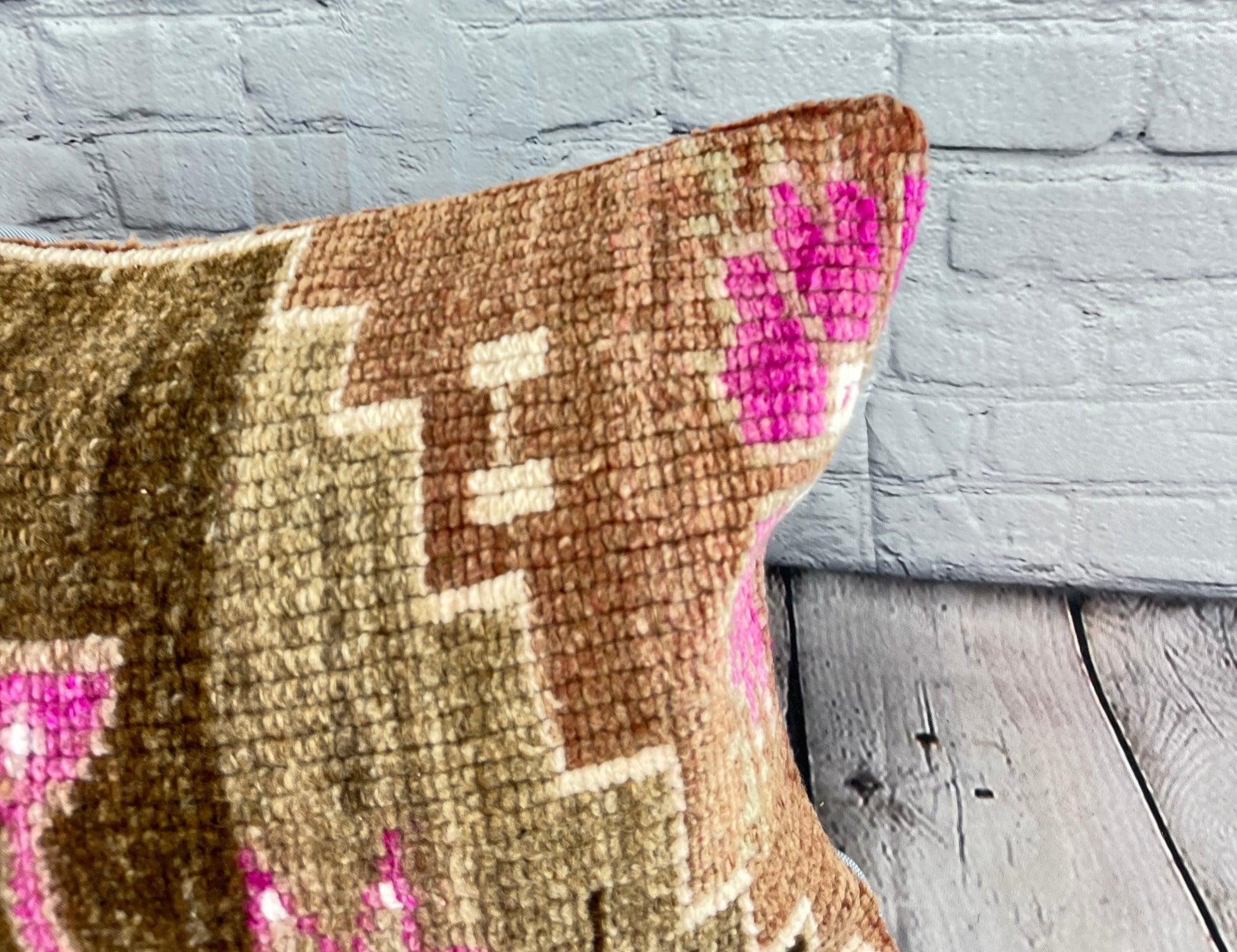 16 x 24 Rug Pillow Anatolian Harmony Turkish Pillow Cushion Cover #7455