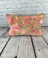 16 x 24 Rug Pillow Bosporus Serenade Turkish Pillow Cushion Cover #7676