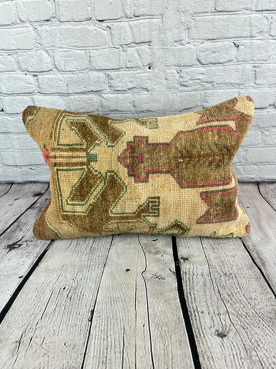 16 x 24 Rug Pillow Anatolian Twilight Turkish Pillow Cushion Cover #7714