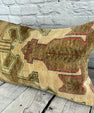 16 x 24 Rug Pillow Anatolian Twilight Turkish Pillow Cushion Cover #7714