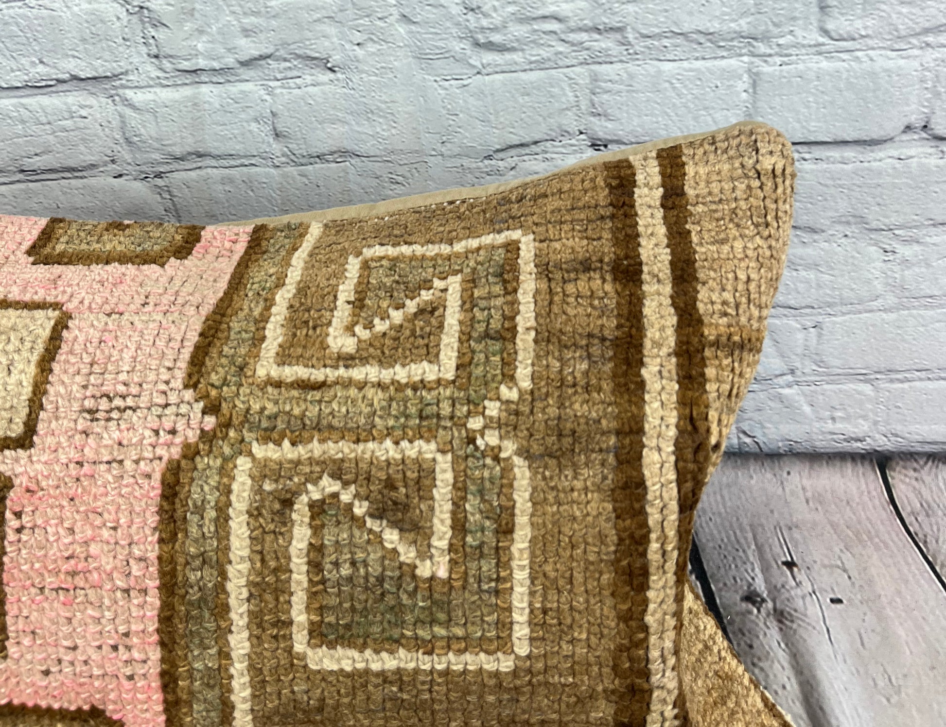 16 x 24 Rug Pillow Aegean Bliss Turkish Pillow Cushion Cover #7683