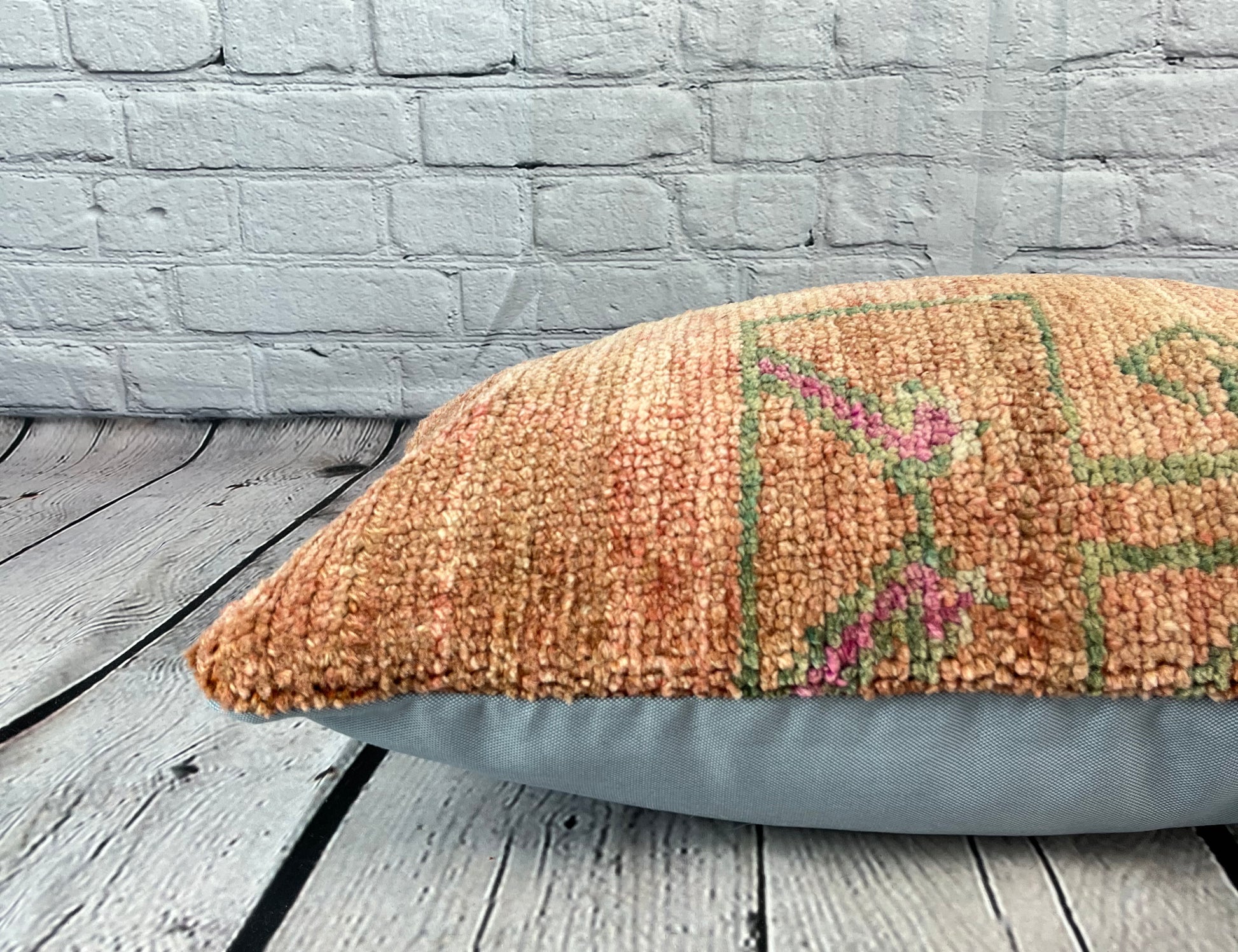 16 x 24 Rug Pillow Sultanate Sanctuary Turkish Pillow Cushion Cover #7459