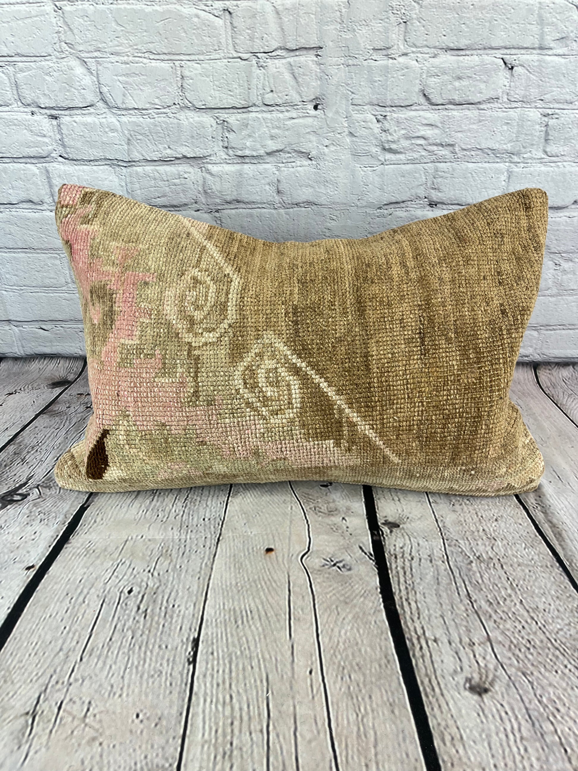 16 x 24 Rug Pillow Bosporus Harmony Turkish Pillow Cushion Cover #7440