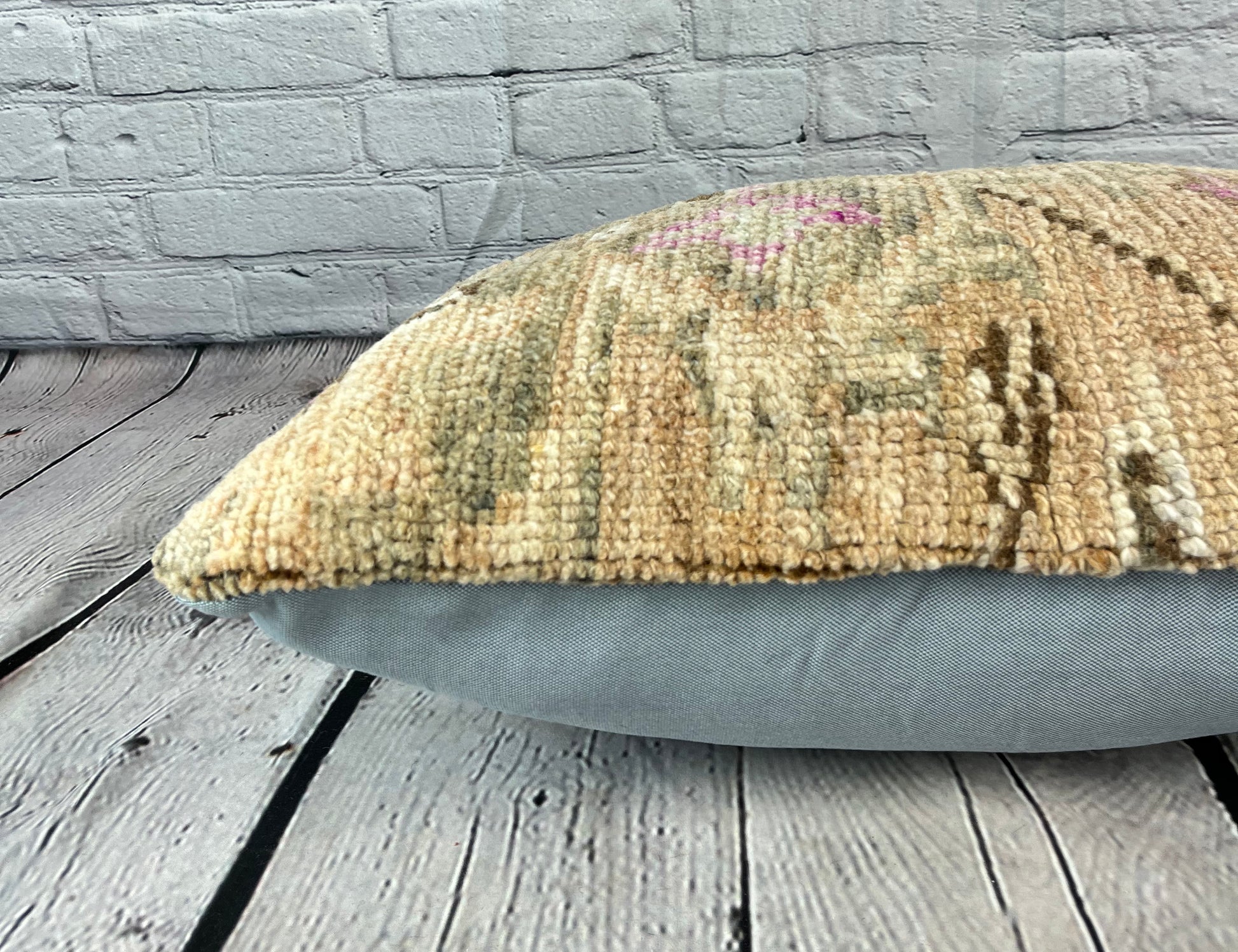 16 x 24 Rug Pillow Sapphire Dreamscape Turkish Pillow Cushion Cover #7431