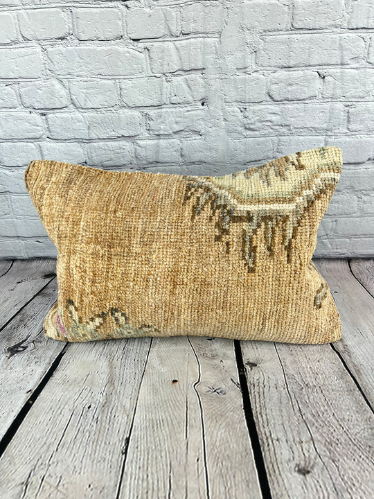 16 x 24 Rug Pillow Aegean Reverie Turkish Pillow Cushion Cover #7438