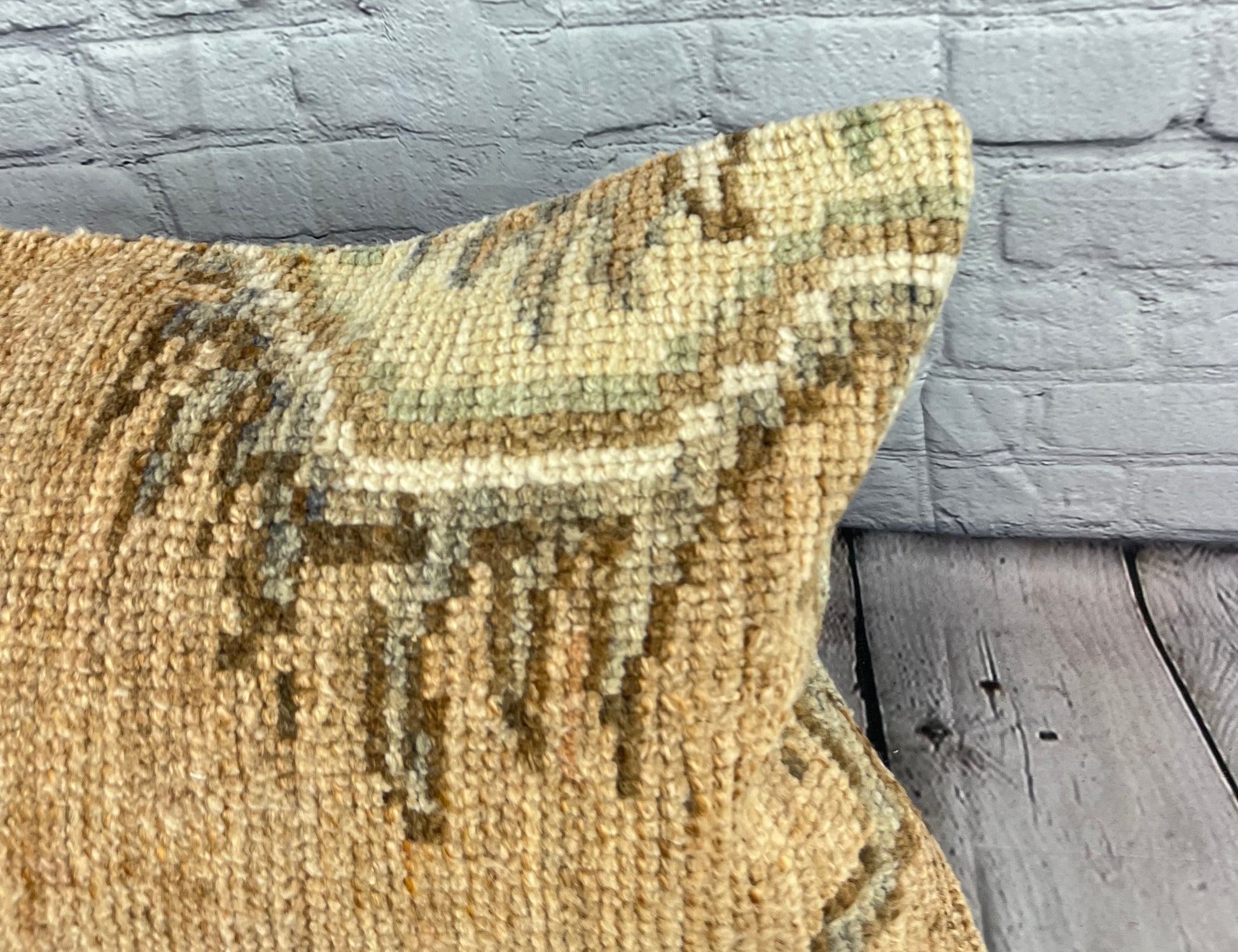 16 x 24 Rug Pillow Aegean Reverie Turkish Pillow Cushion Cover #7438