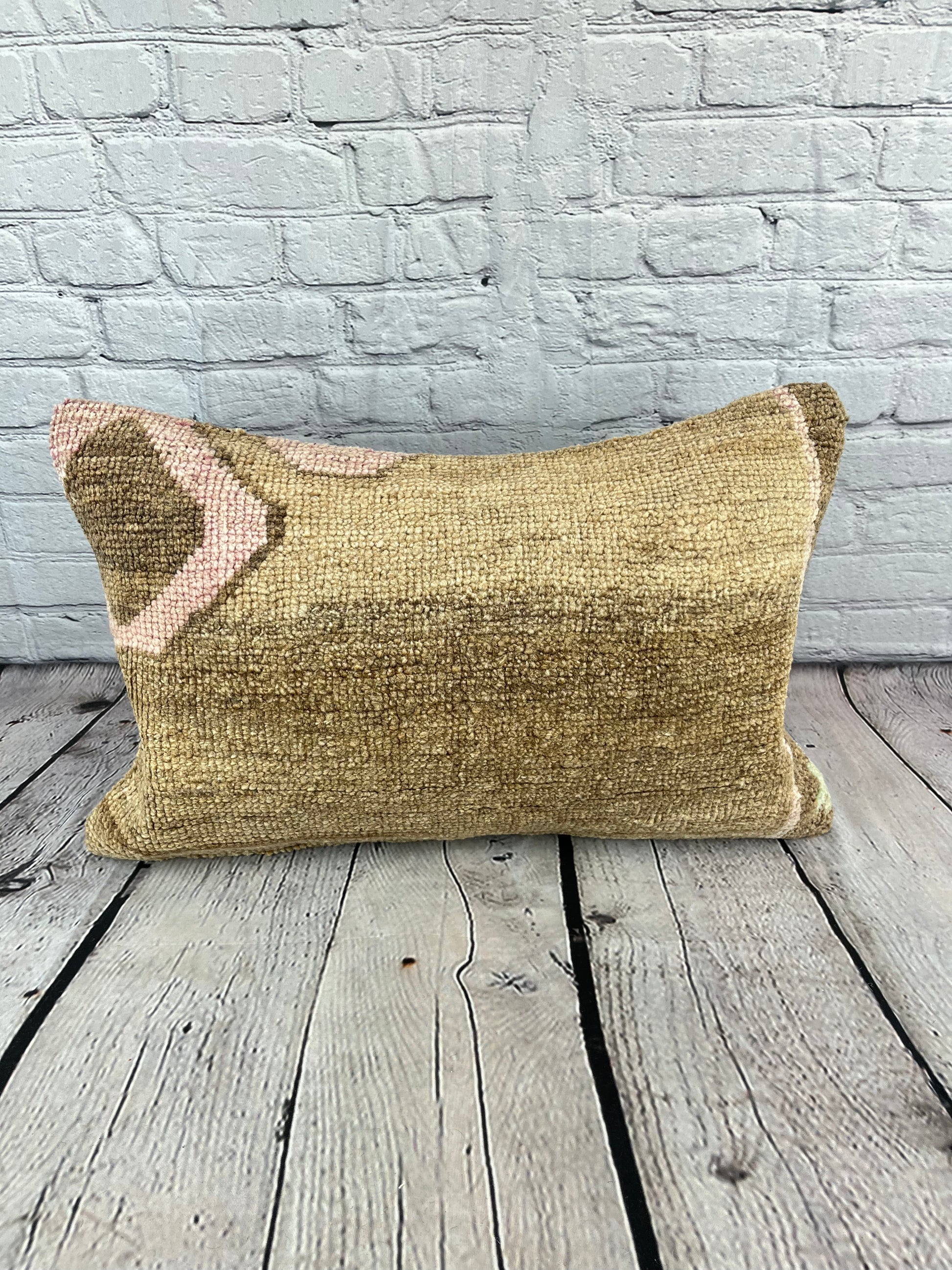16 x 24 Rug Pillow Sultan's Whispers Turkish Pillow Cushion Cover #7411