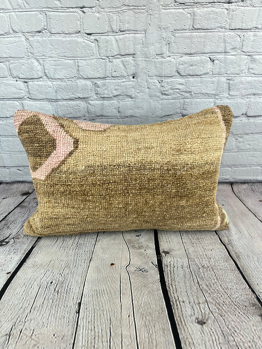 16 x 24 Rug Pillow Sultan's Whispers Turkish Pillow Cushion Cover #7411