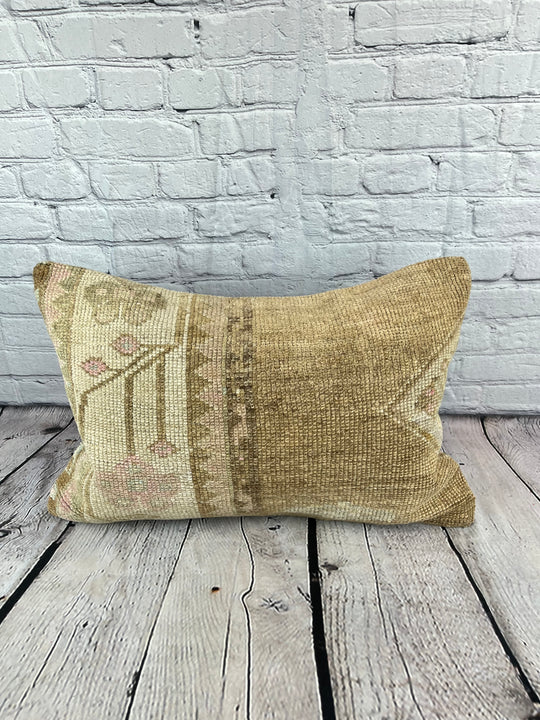 16 x 24 Rug Pillow Aegean Cascade Turkish Pillow Cushion Cover #7457