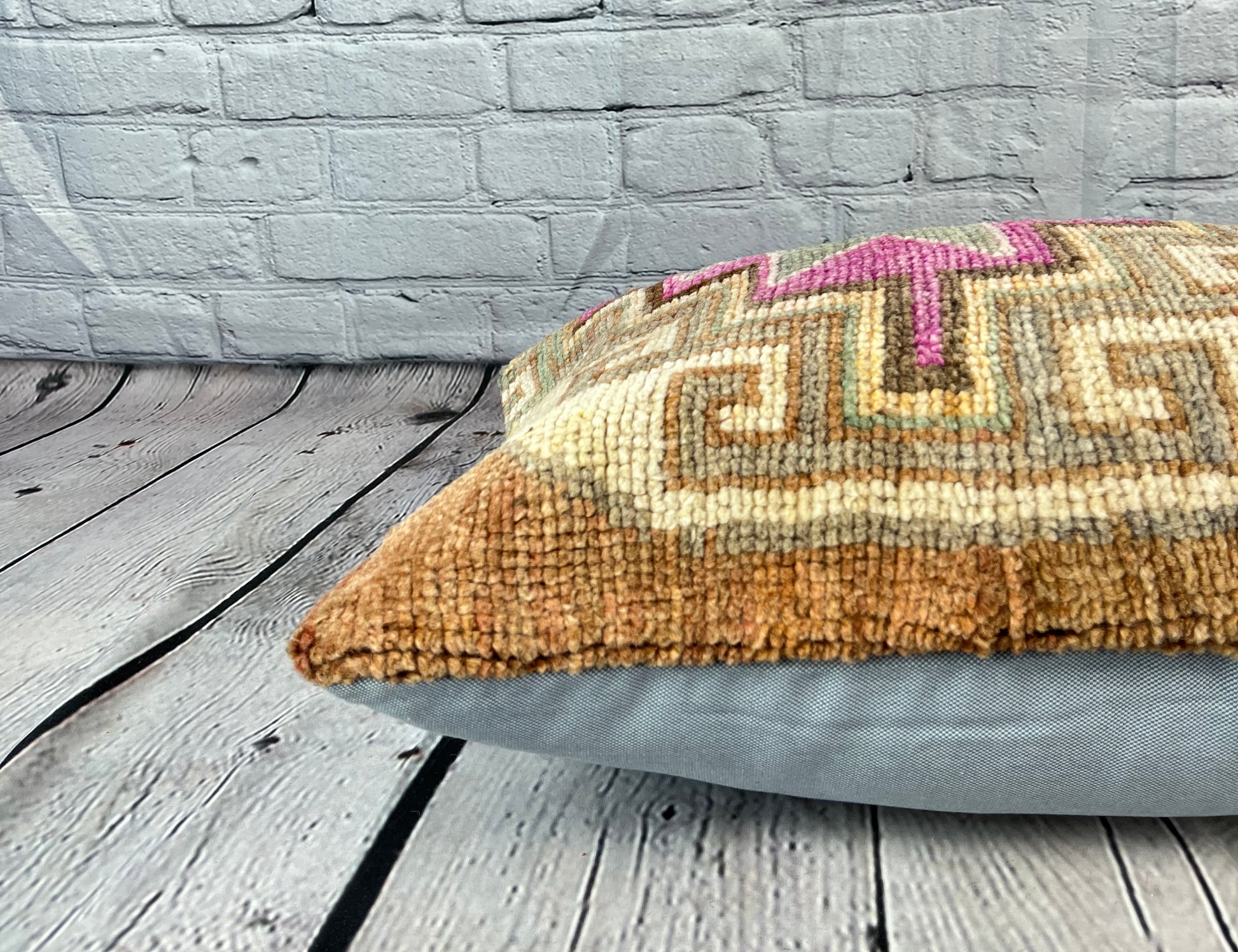 16 x 24 Rug Pillow Ottoman Havenly Turkish Pillow Cushion Cover #7456