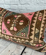 16 x 24 Rug Pillow Spice Souk Serenity Turkish Pillow Cushion Cover #7439