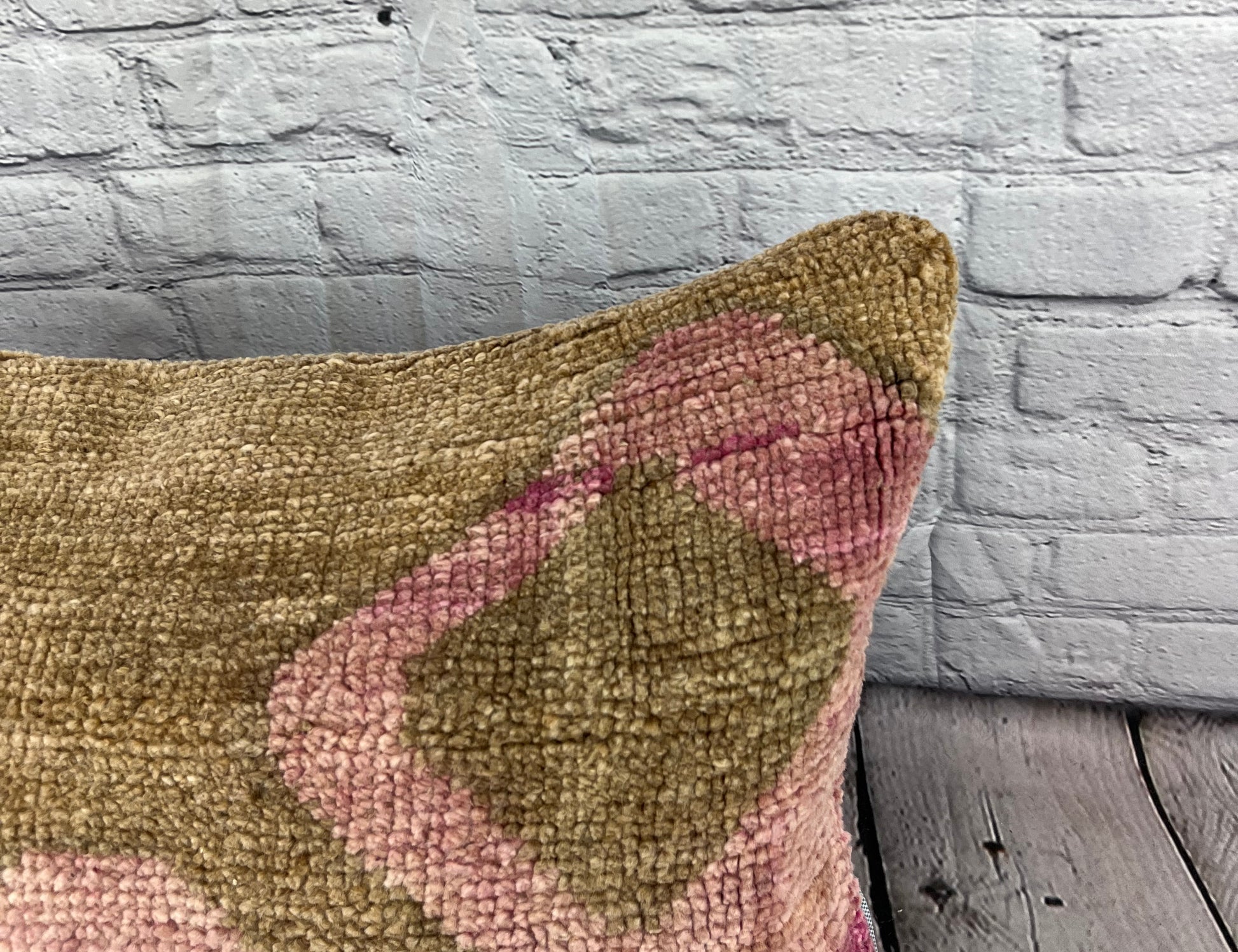 16 x 24 Rug Pillow Sapphire Hush Turkish Pillow Cushion Cover #7430