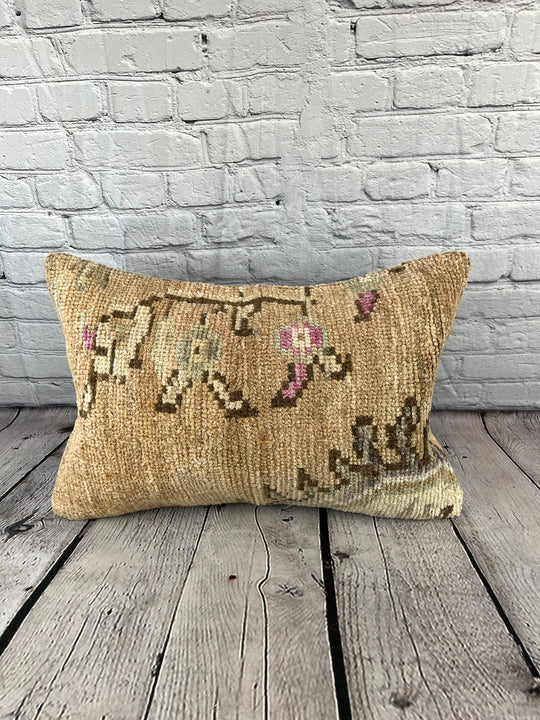 16 x 24 Rug Pillow Bosporus Drift Turkish Pillow Cushion Cover #7416