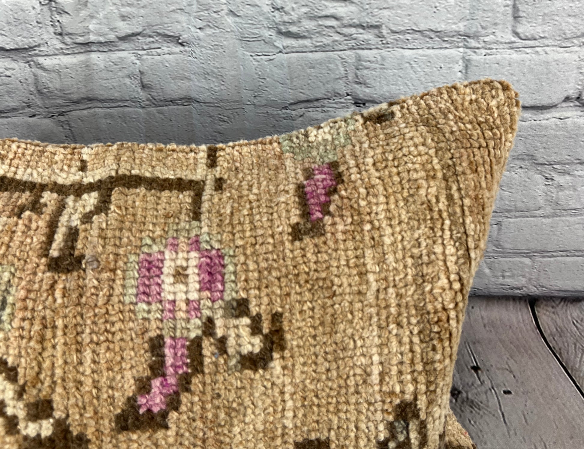16 x 24 Rug Pillow Bosporus Drift Turkish Pillow Cushion Cover #7416