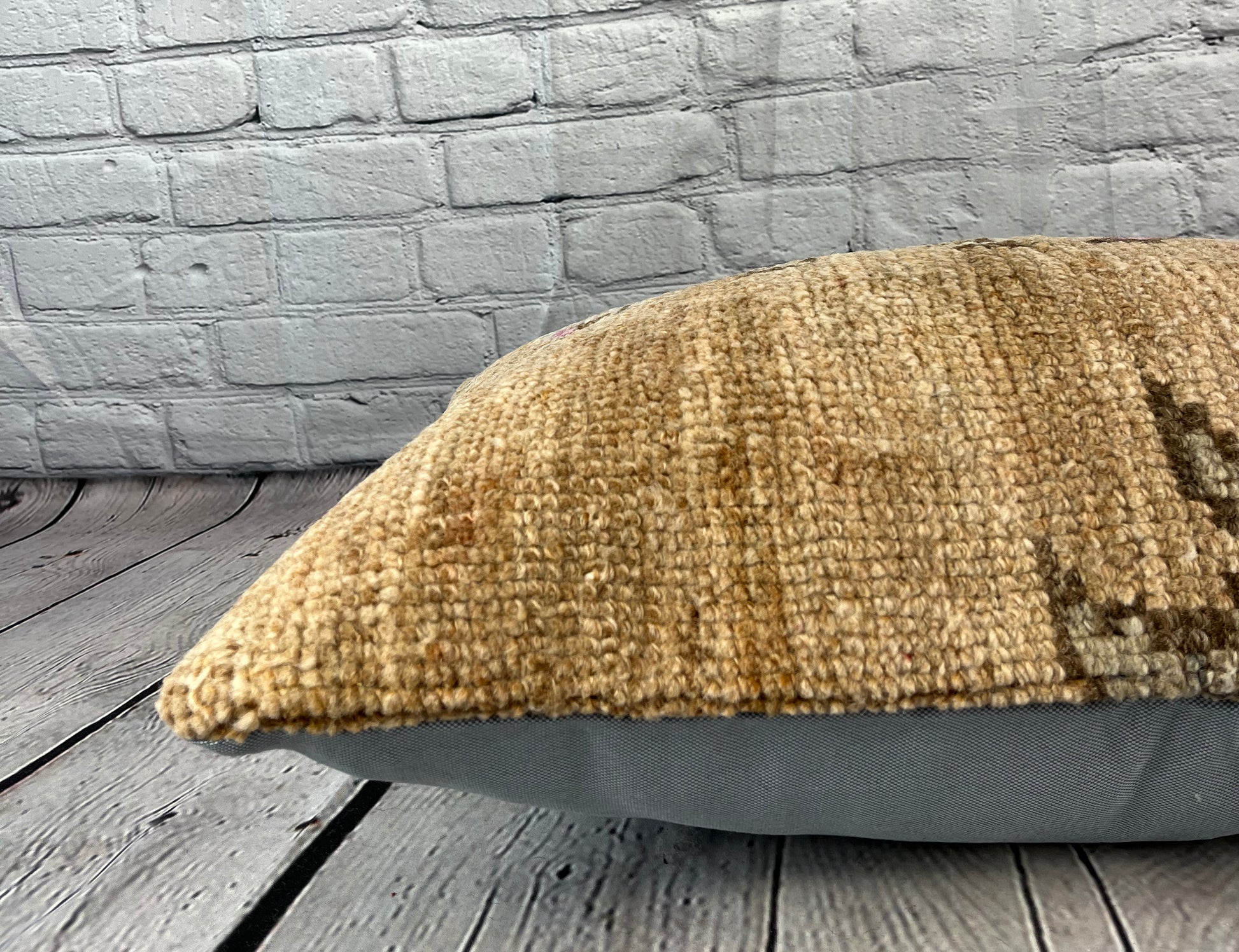16 x 24 Rug Pillow Bosporus Drift Turkish Pillow Cushion Cover #7416