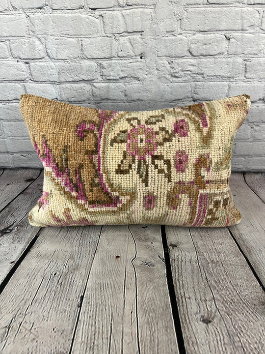 16 x 24 Rug Pillow Byzantine Emberglow Turkish Pillow Cushion Cover #7447