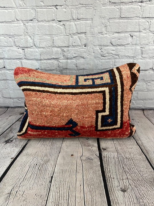 16 x 24 Rug Pillow Sultanate Serenade Turkish Pillow Cushion Cover #7446