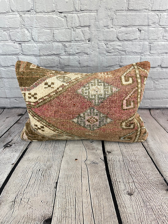 16 x 24 Rug Pillow Topkapi Haven Turkish Pillow Cushion Cover #7450