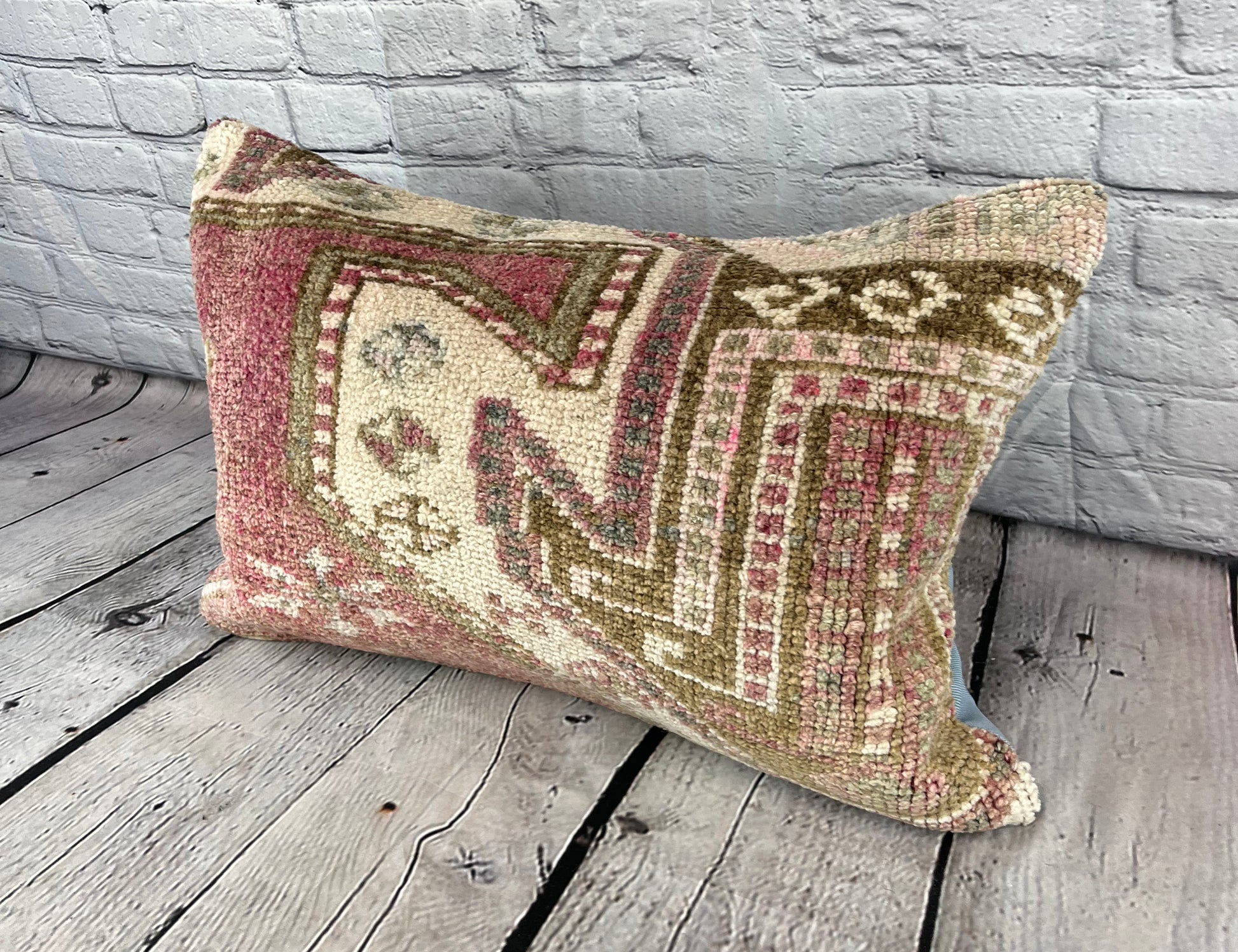 16 x 24 Rug Pillow Cappadocian Comfort Turkish Pillow Cushion Cover #7449