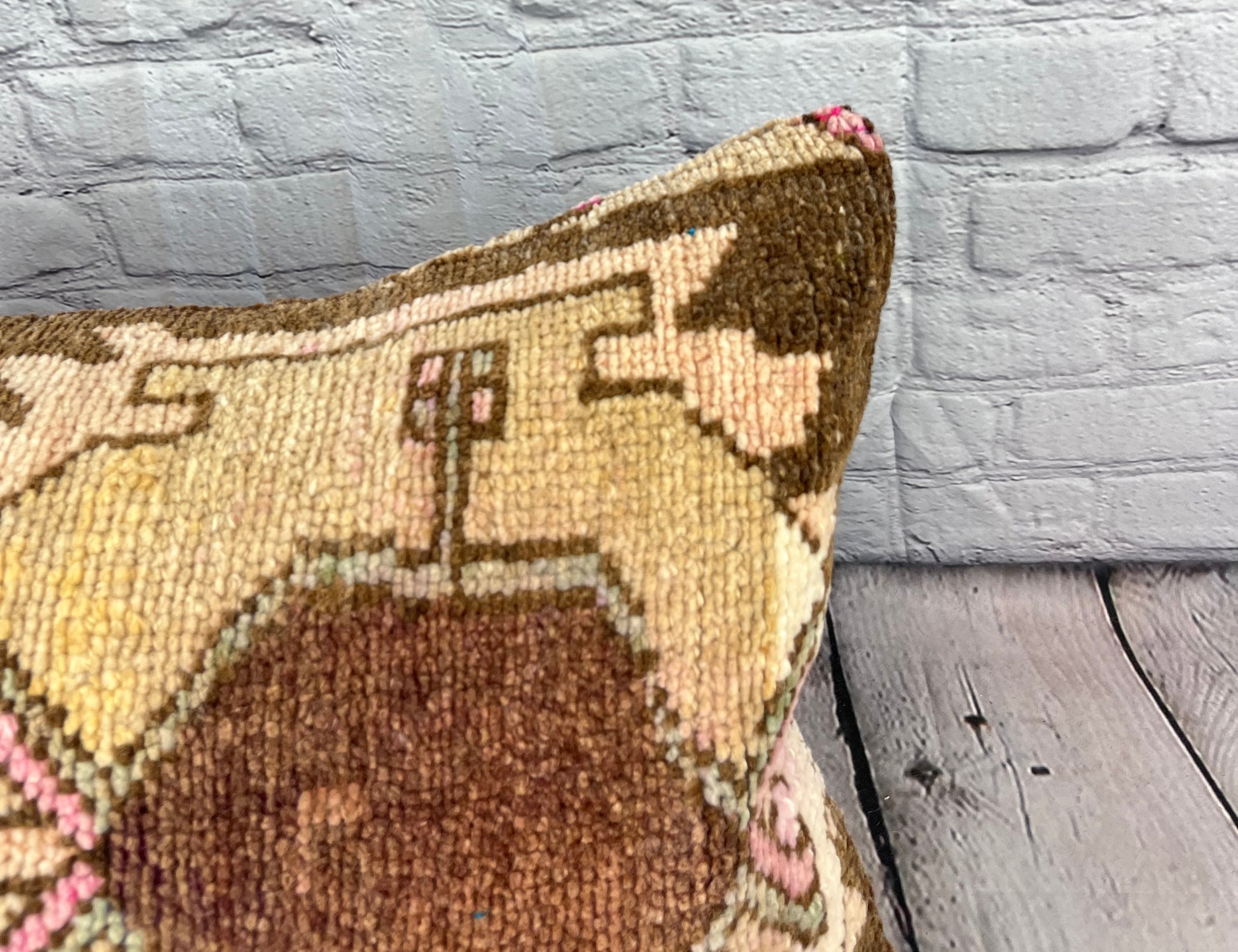 16 x 24 Rug Pillow Bosporus Whispers Turkish Pillow Cushion Cover #7485