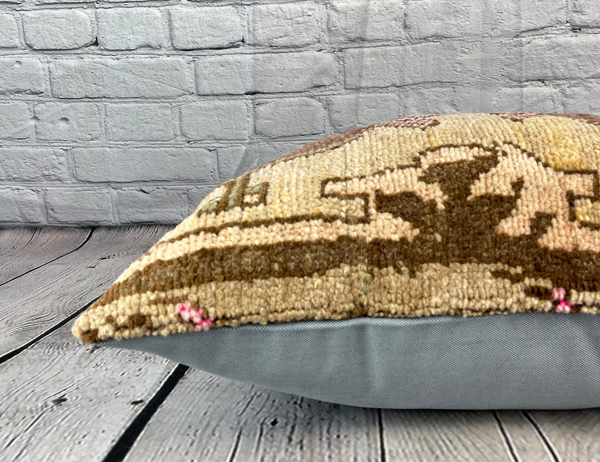 16 x 24 Rug Pillow Bosporus Whispers Turkish Pillow Cushion Cover #7485