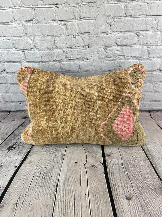 16 x 24 Rug Pillow Byzantine Essence Turkish Pillow Cushion Cover #7425