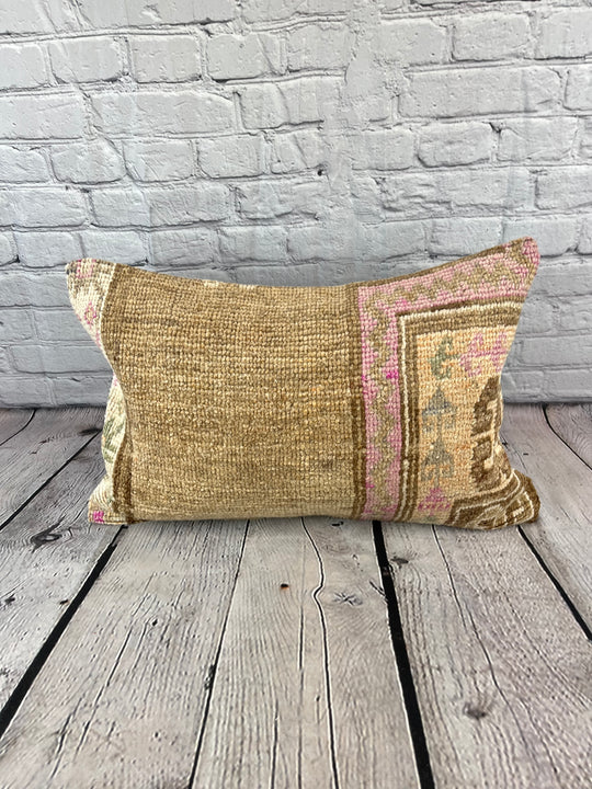 16 x 24 Rug Pillow Turkish Delight Turkish Pillow Cushion Cover #7420