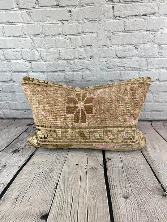 16 x 24 Rug Pillow Road Oasis Turkish Pillow Cushion Cover #7476