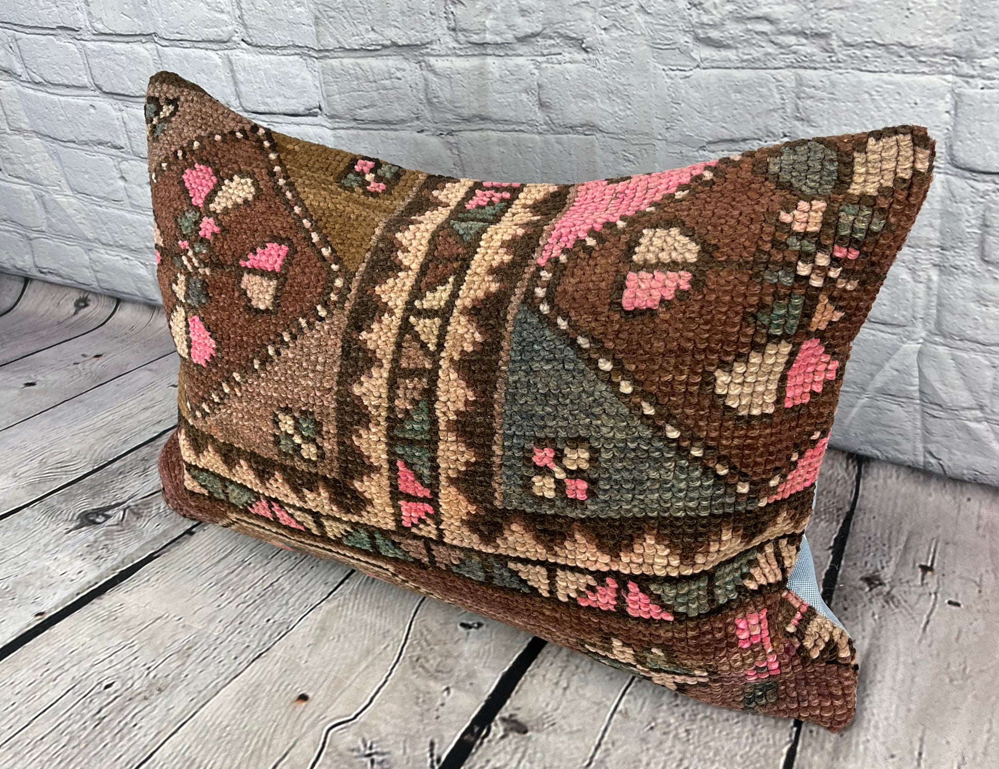 16 x 24 Rug Pillow Anatolian Essence Turkish Pillow Cushion Cover #7491