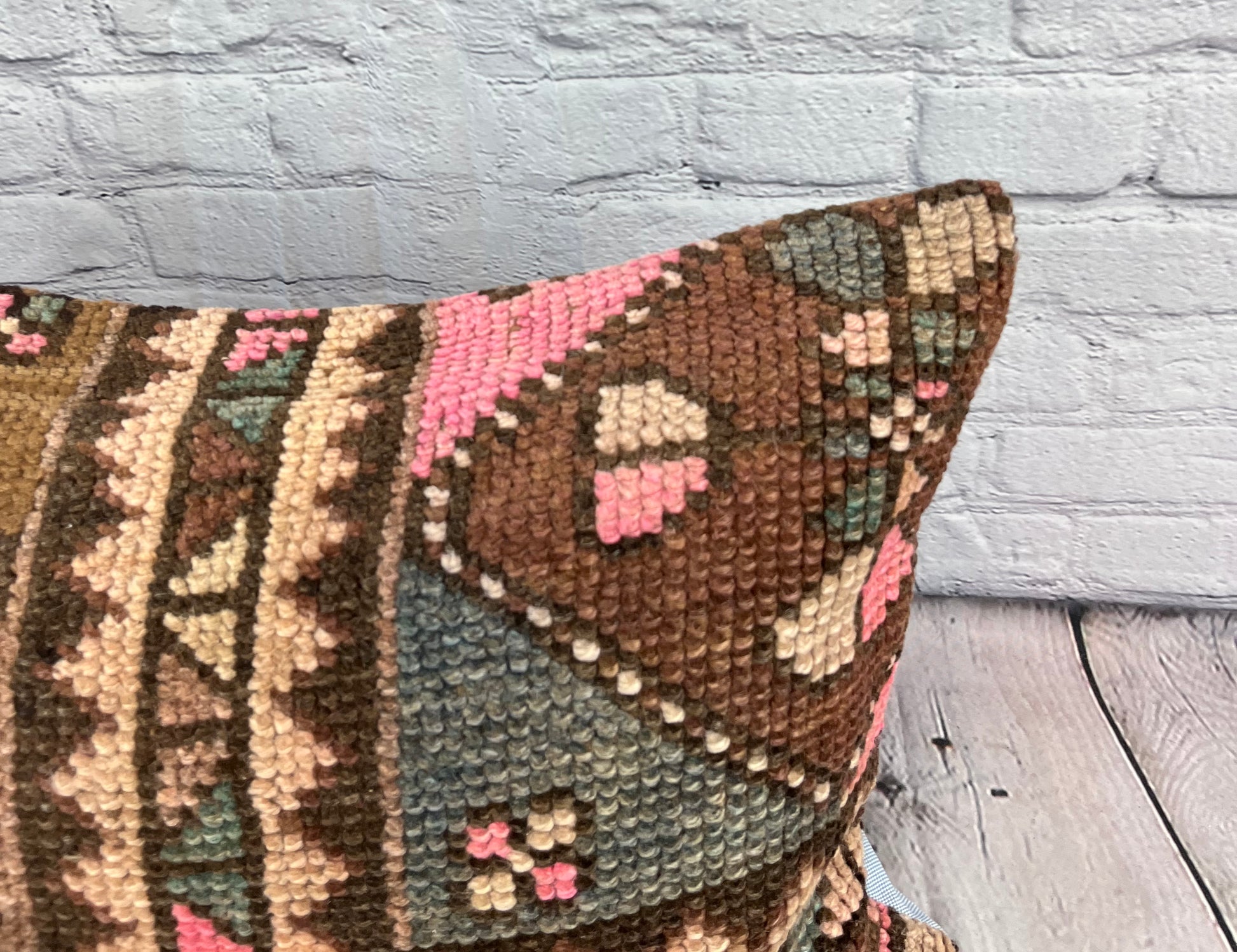 16 x 24 Rug Pillow Anatolian Essence Turkish Pillow Cushion Cover #7491