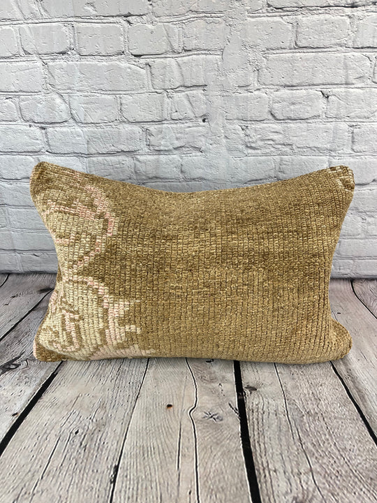 16 x 24 Rug Pillow Sultanate Serenade Turkish Pillow Cushion Cover #7482