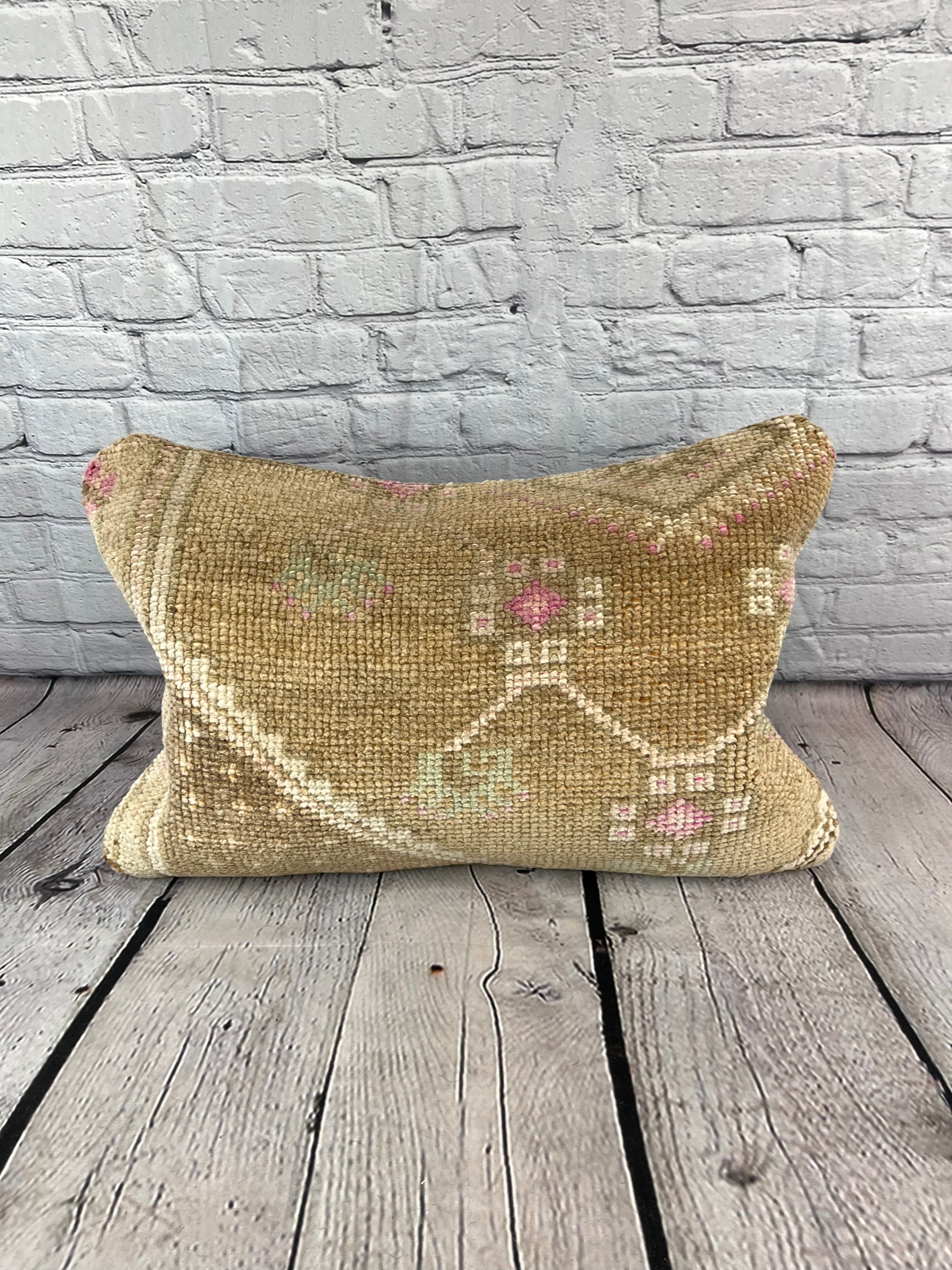 16 x 24 Rug Pillow Byzantine Delight Turkish Pillow Cushion Cover #7480