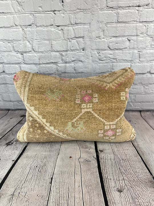 16 x 24 Rug Pillow Byzantine Delight Turkish Pillow Cushion Cover #7480