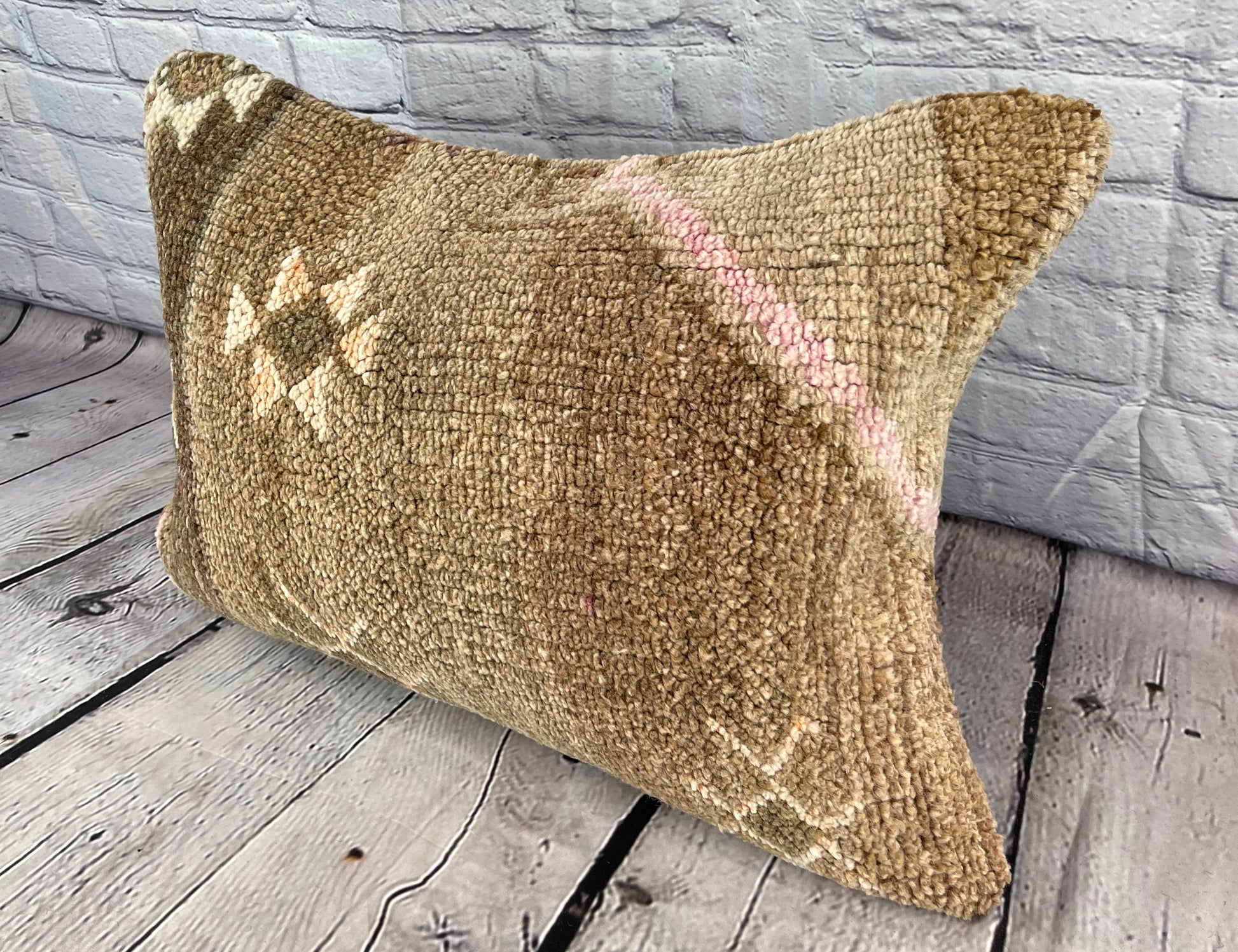 16 x 24 Rug Pillow Bosporus Harmony Turkish Pillow Cushion Cover #7466