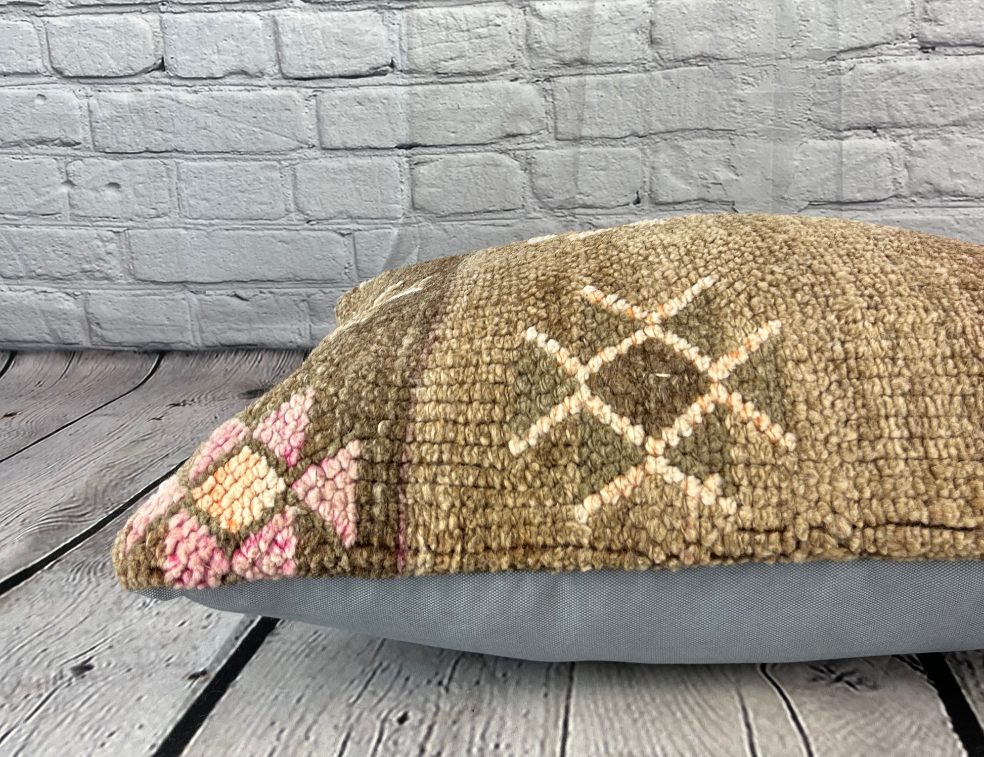 16 x 24 Rug Pillow Bosporus Harmony Turkish Pillow Cushion Cover #7466