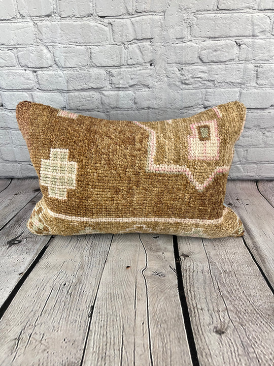 16 x 24 Rug Pillow Istanbul Serenity Turkish Pillow Cushion Cover #7492