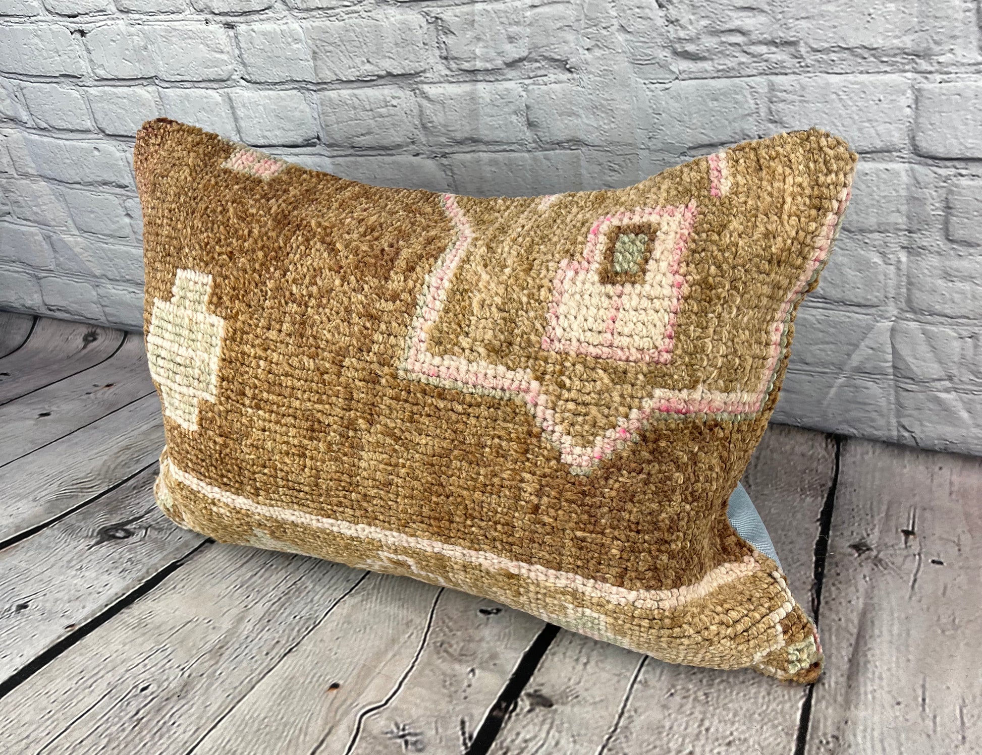 16 x 24 Rug Pillow Istanbul Serenity Turkish Pillow Cushion Cover #7492