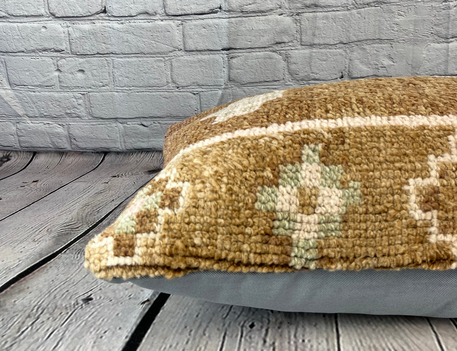 16 x 24 Rug Pillow Istanbul Serenity Turkish Pillow Cushion Cover #7492