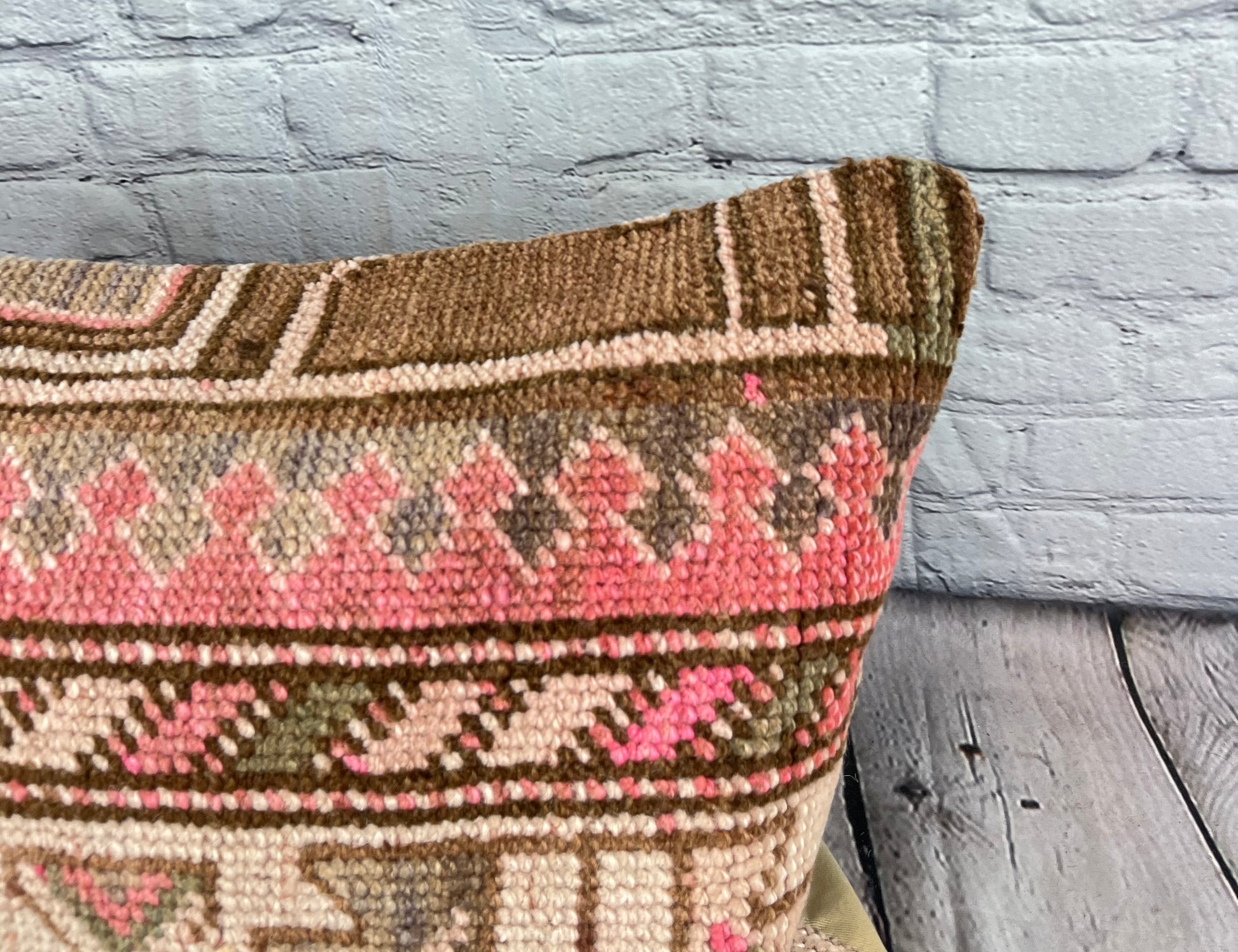 16 x 24 Rug Pillow Anatolian Echoes Turkish Pillow Cushion Cover #7846