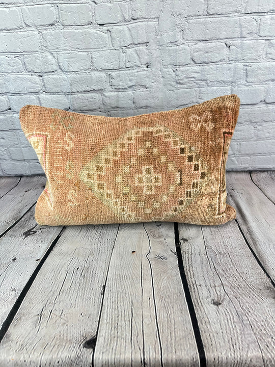 16 x 24 Rug Pillow Ottoman Sanctuary Turkish Pillow Cushion Cover #7839