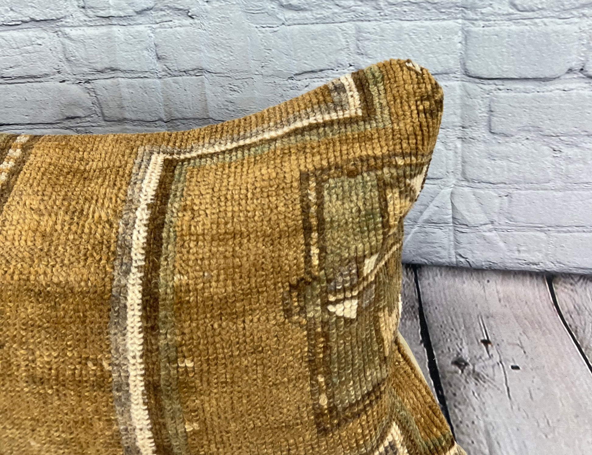 16 x 24 Rug Pillow Route Solitude Turkish Pillow Cushion Cover #7818