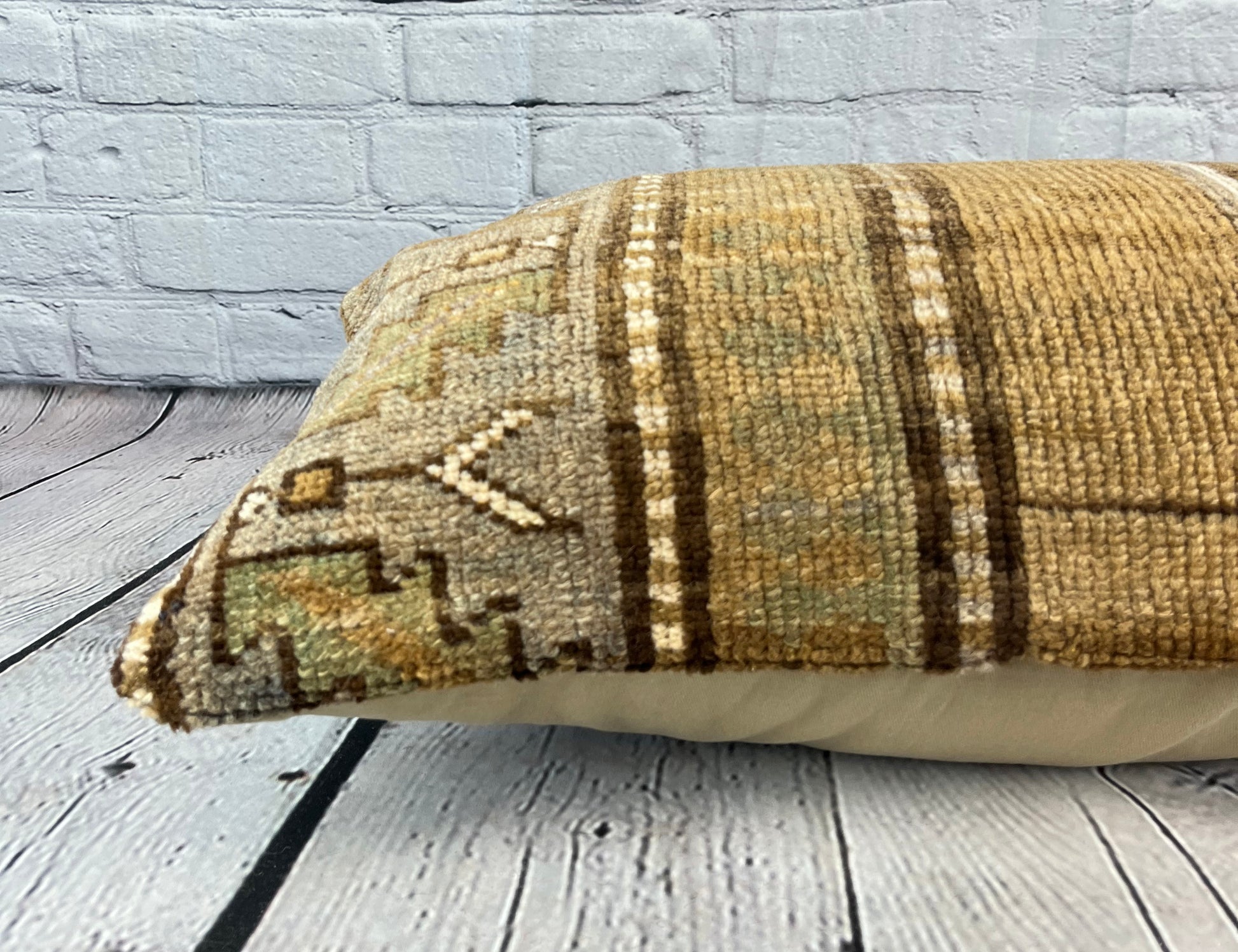 16 x 24 Rug Pillow Route Solitude Turkish Pillow Cushion Cover #7818