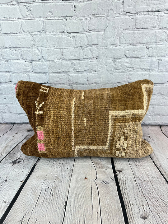 16 x 24 Rug Pillow Sultanate Shores Turkish Pillow Cushion Cover #6678